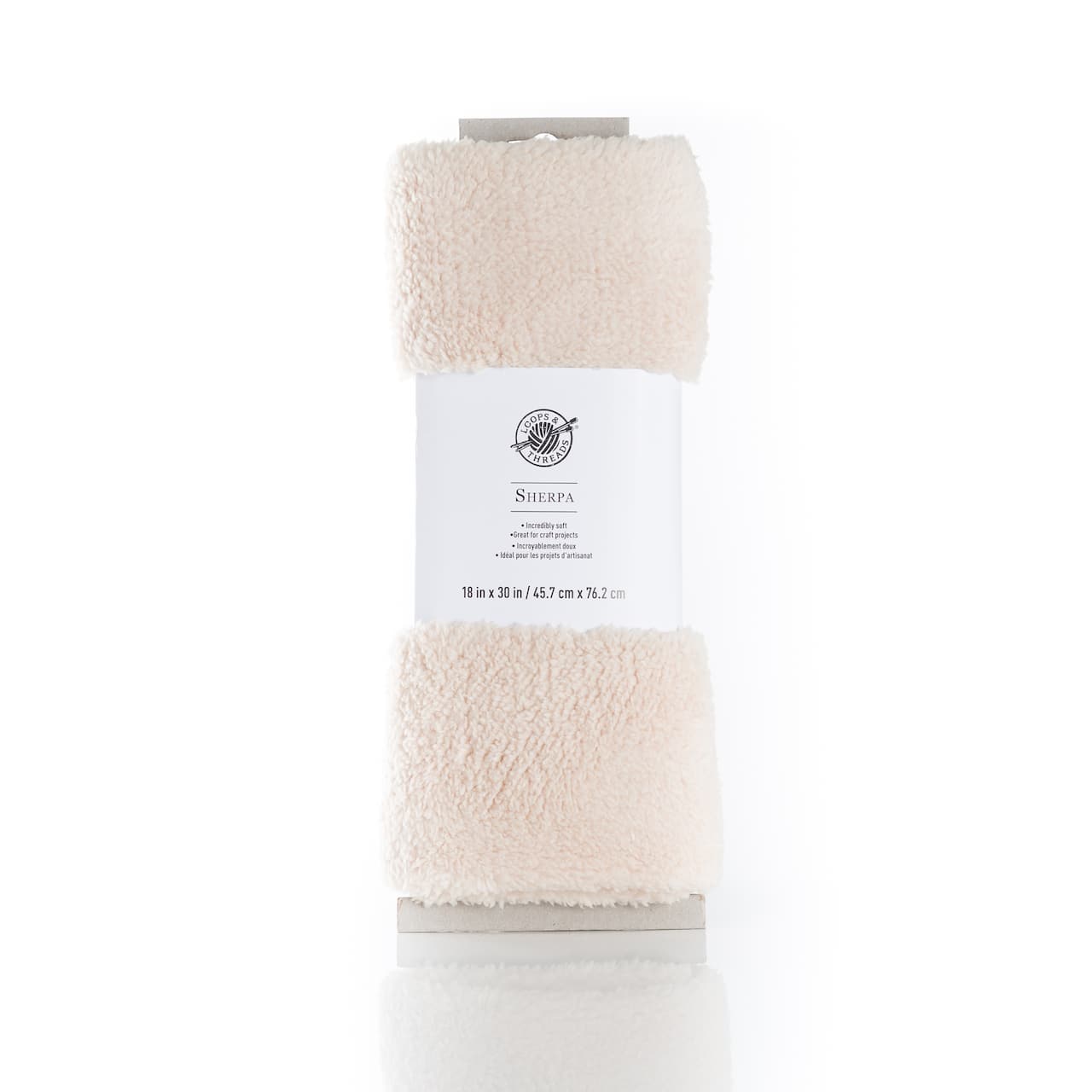 Natural Sherpa Fabric Bundle by Loops & Threads®